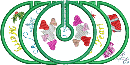 Holiday Wine Marker Collection 2